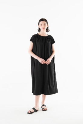 High twist jersey dress