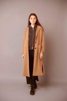 Knit coat / Zip parker / Pants