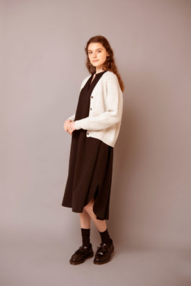 Knit cardigan / Shirt dress