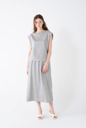 Sleeveless tops / Jersey skirt