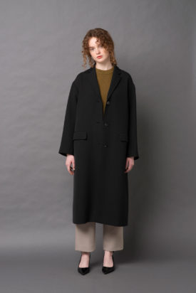 Tailored coats / Wholegarment knit / Chambray waltz twill pants